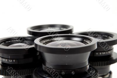 wide range of camera lenses