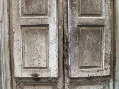 wooden door