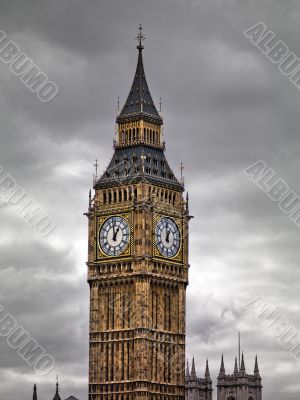 overcast big ben