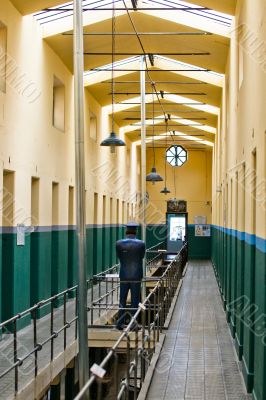 prison cell blocks at ushuaia argentina