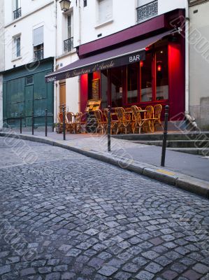 parisian cafe