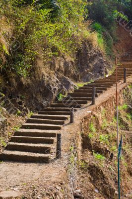 outdoor stairway