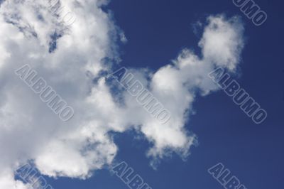 clouds with blue sky