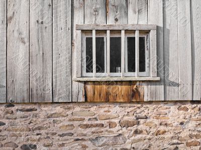 wooden window frame 