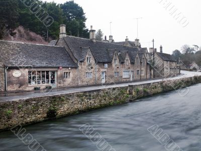 Street Next to River