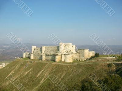 Medieval Crusaders fortress