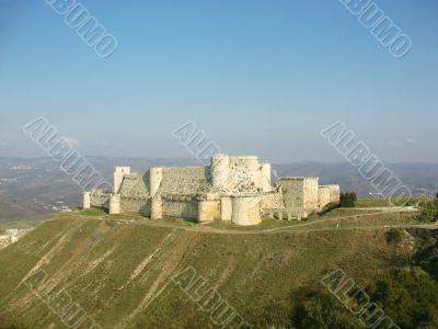 Medieval Crusaders fortress Medieval Crusaders fortress