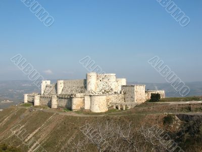 Medieval Crusaders fortress