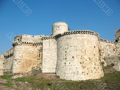 Medieval Crusaders fortress Medieval Crusaders fortress