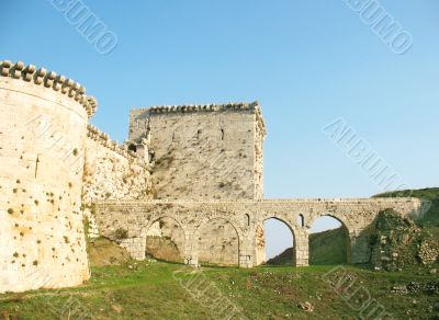 Medieval Crusaders fortress