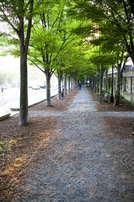 outdoor walkway