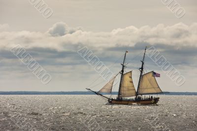 old sailboat