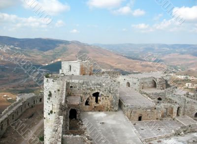 Medieval Crusaders fortress