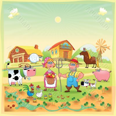 Farm Family. Farm Family.