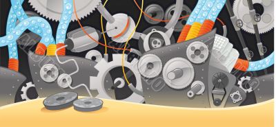 Various types of mechanisms. Various types of mechanisms.