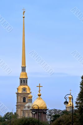 Steeple of fortress.