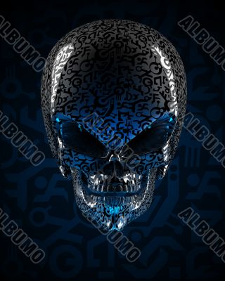 Alien skull