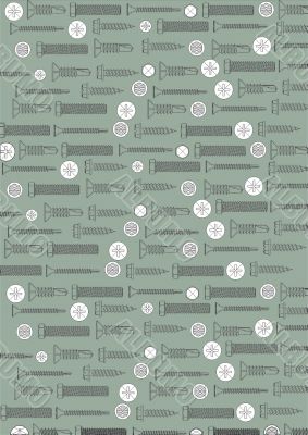 Fixing wallpaper, screws and fasteners Fixing wallpaper, screws and fasteners