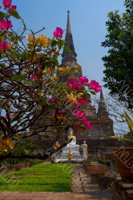 Temple at Wat Phra Si Sanphet