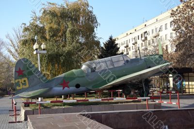 Soviet military airplane