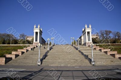 Stairs in Volgograd