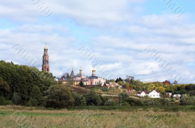 Orthodox monastery in the Central Russian region