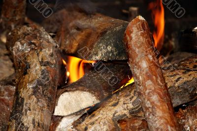 Wooden logs Wooden logs