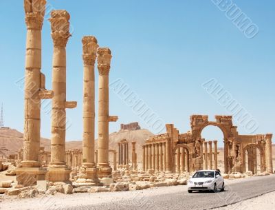 Ruins of ancient Palmyra