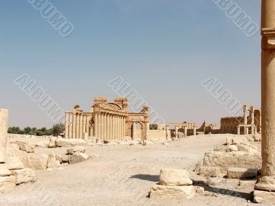 Ruins of ancient Palmyra
