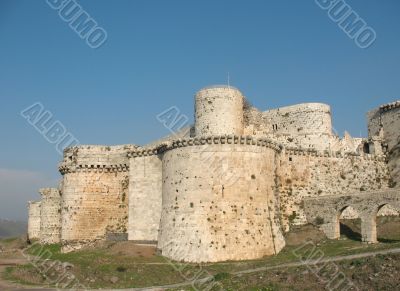 Medieval Crusaders fortress