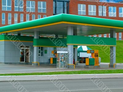 Petrol station