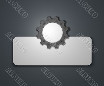 gear wheel banner