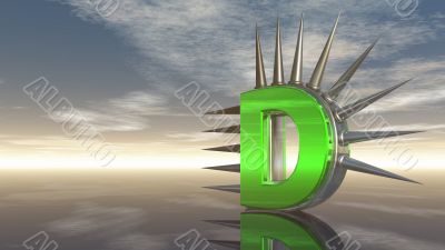 prickles letter prickles letter