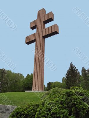 Lorraine Cross memorial Charles de Gaulle Lorraine Cross memorial Charles de Gaulle