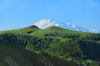 Highest top of Europe Elbrus