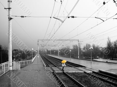 Rainy way station Rainy way station