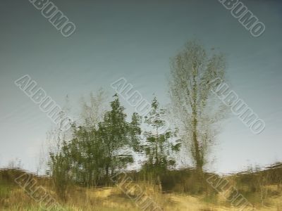 Reflected landscape Reflected landscape