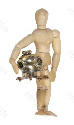 Carrying Diving Helmet 