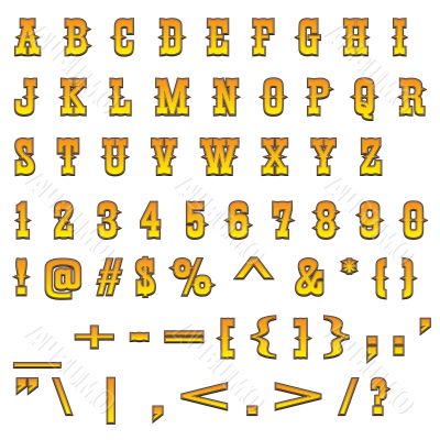 Western alphabet