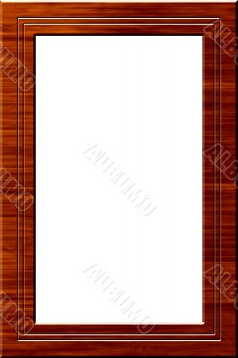 Wood portrait frame Wood portrait frame