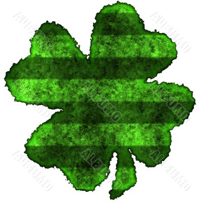 Shamrock burnt parchment