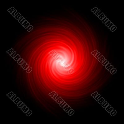 Red abstract background spiral