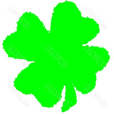 Shamrock burnt parchment