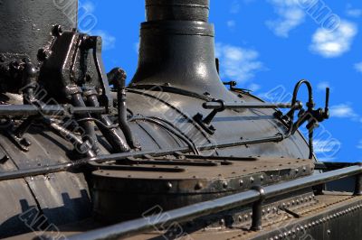 Locomotive closeup