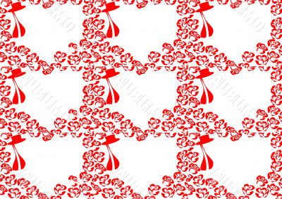 Gift Packaging. Hearts. Love and tenderness. 