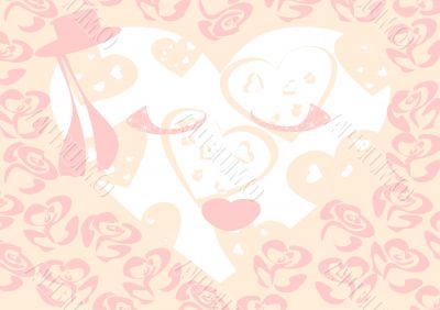 Valentine's Day. Gift Packaging. Hearts. Love and tenderness. Valentine's Day. Gift Packaging. Hearts. Love and tenderness.