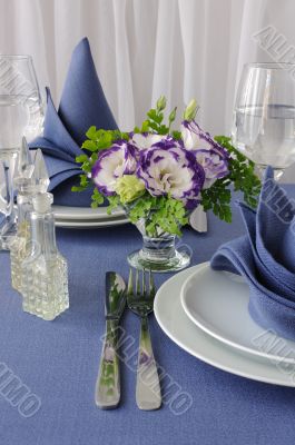 Fragment table setting