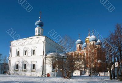 Domes of  Ryazan Kremlin 