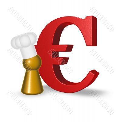 cook token and euro symbol