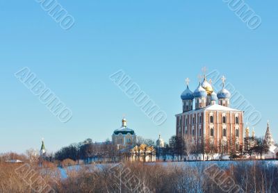 Ryazan Kremlin in winter